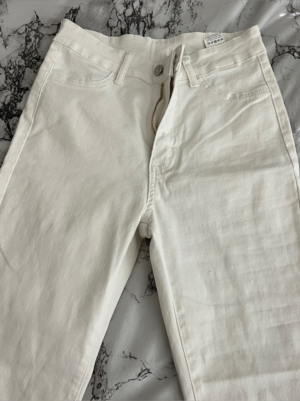SHEIN | White Skinny Jeans